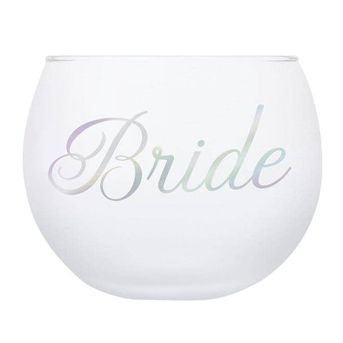 Roly Poly Glass - Bride