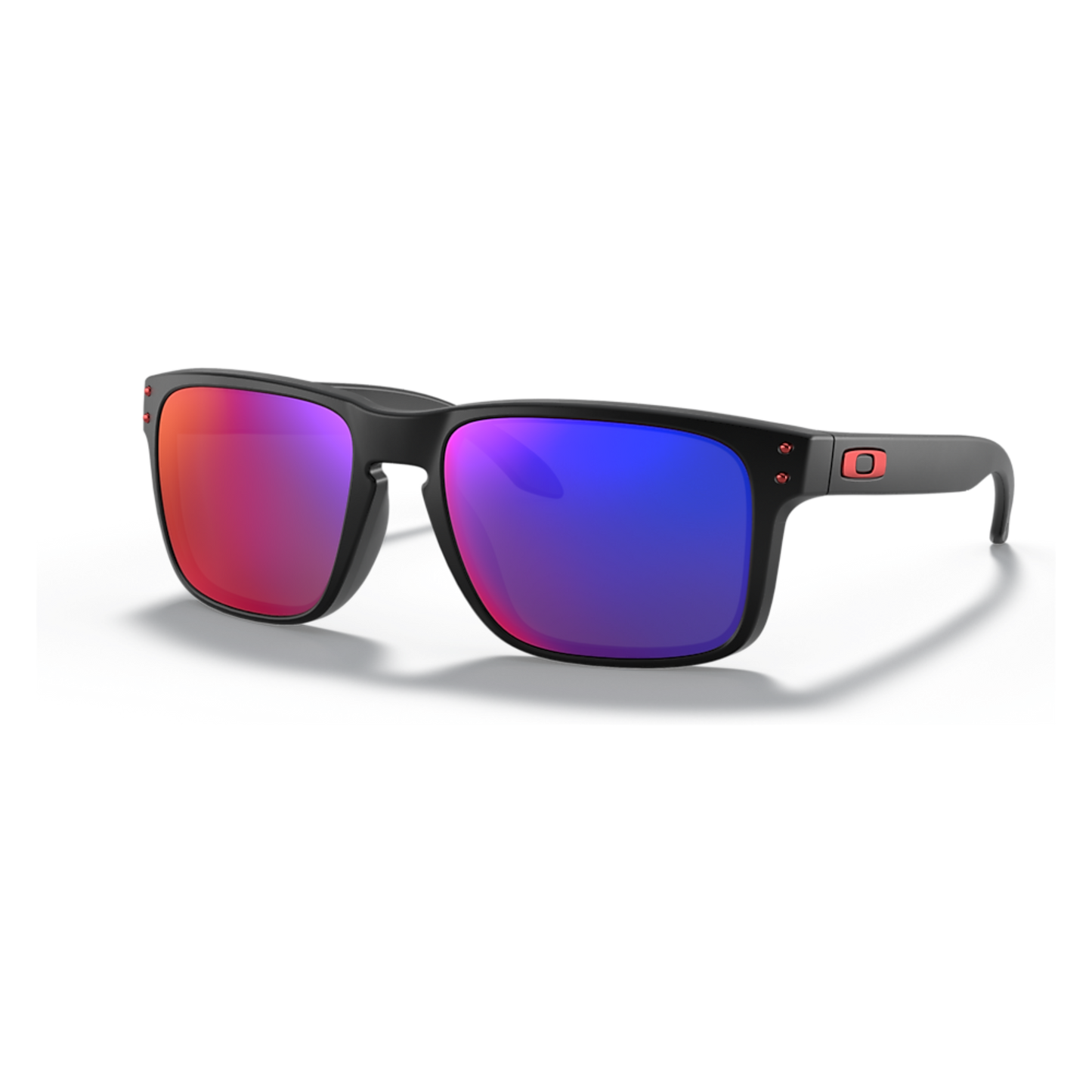 OAKLEY - HOLBROOK | Matte Black w/ + Red Iridium