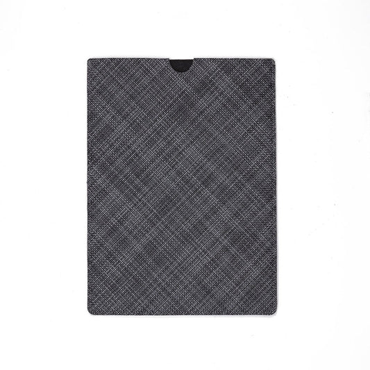 chilewich | tablet sleeve large | basketweave cool grey - DC