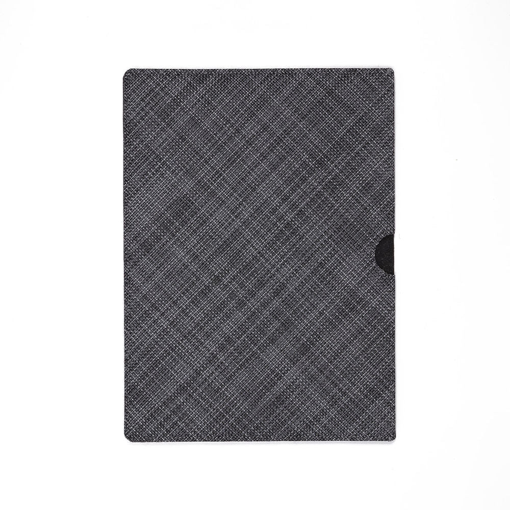 chilewich | laptop sleeve small | basketweave cool grey - DC