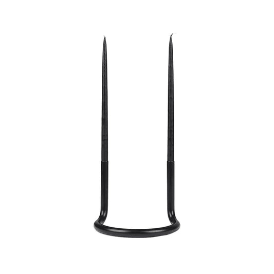architectmade | gemini candleholder | black
