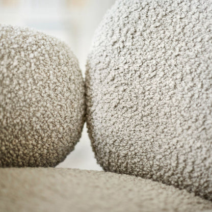 freifrau | nana armchair | nimbus nuvola + grey beige frame