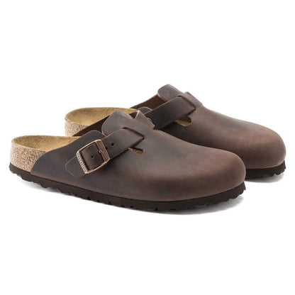 BIRKENSTOCK - BOSTON OILED LEATHER | Habana