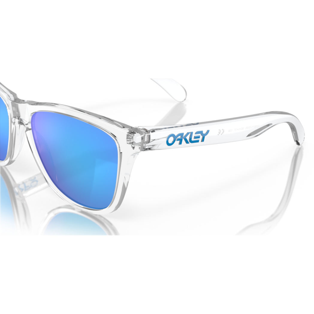 OAKLEY - FROGSKINS | Clear w/ Prizm Sapphire