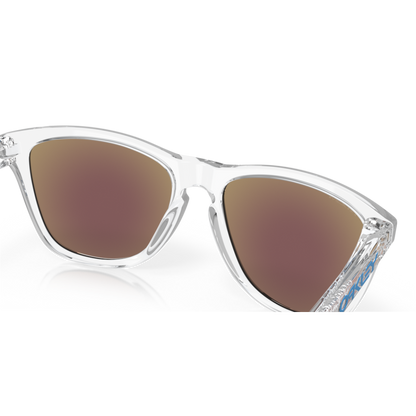 OAKLEY - FROGSKINS | Clear w/ Prizm Sapphire