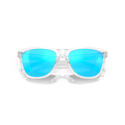 OAKLEY - FROGSKINS | Clear w/ Prizm Sapphire