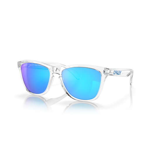 OAKLEY - FROGSKINS | Clear w/ Prizm Sapphire