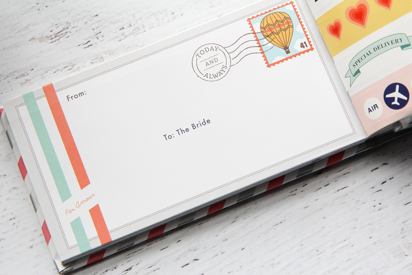 Letters to the Bride! Write Now. Read Later. Treasure Forever.