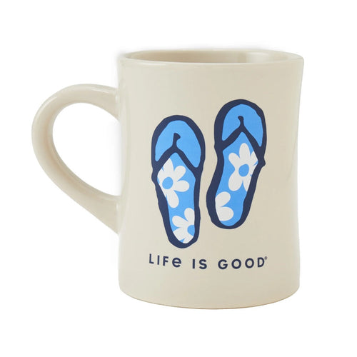 LIFE IS GOOD - DINER MUG | Keep it Simple Birch White