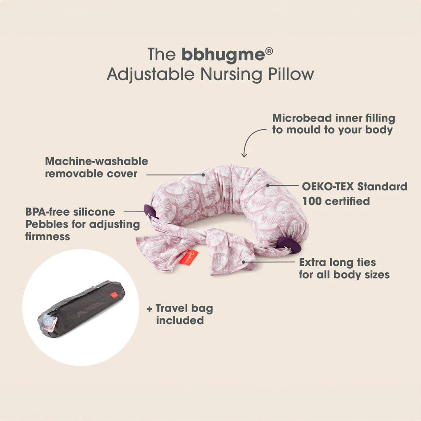 bbhugme Feather Nursing Pillow