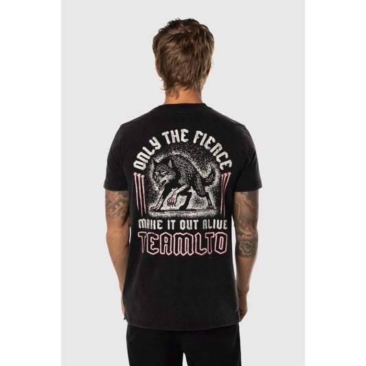 TEAMLTD - ONLY THE FIERCE TEE | VINTAGE BLACK