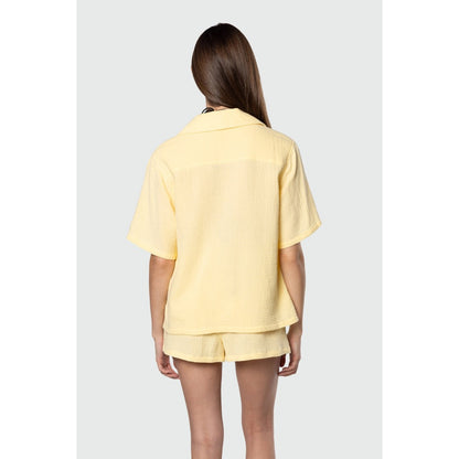 TEAMLTD - BREEZE SHIRT | Butter Yellow