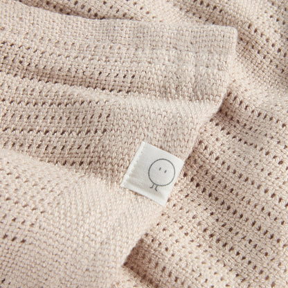 Cellular Blanket - Taupe