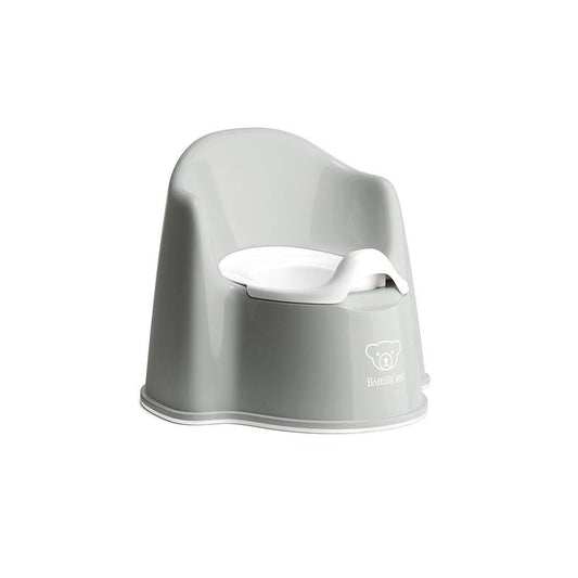 BabyBjorn Potty Chair - Grey/White