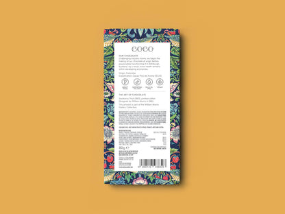 COCO Chocolatier Sea Salt Dark Chocolate William Morris Limited Edition