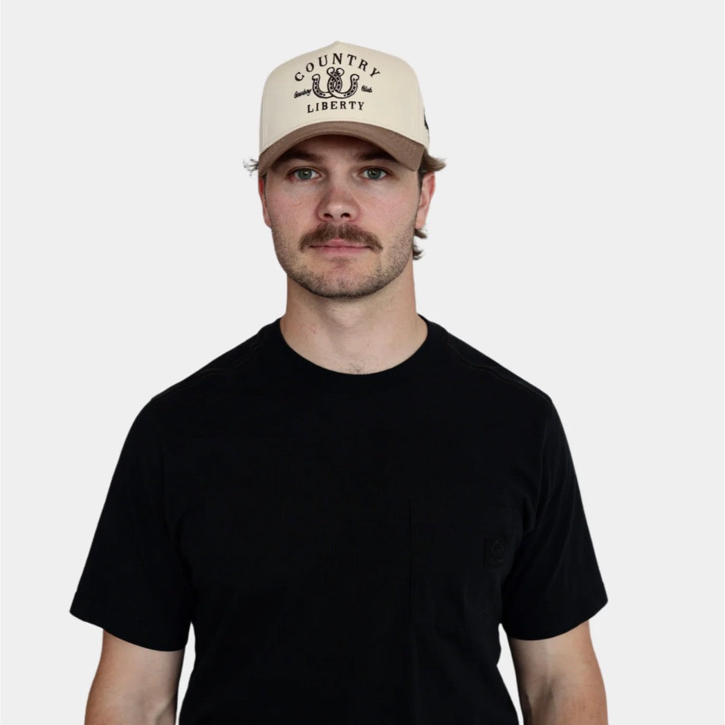 COUNTRY LIBERTY - TWO-TONE LUCKY YOU HAT | Brown