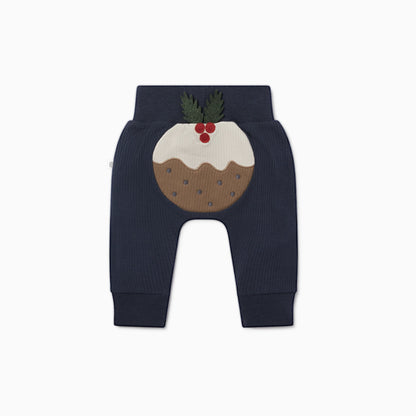 Gingerbread Bodysuit & Christmas Pudding Joggers Outfit