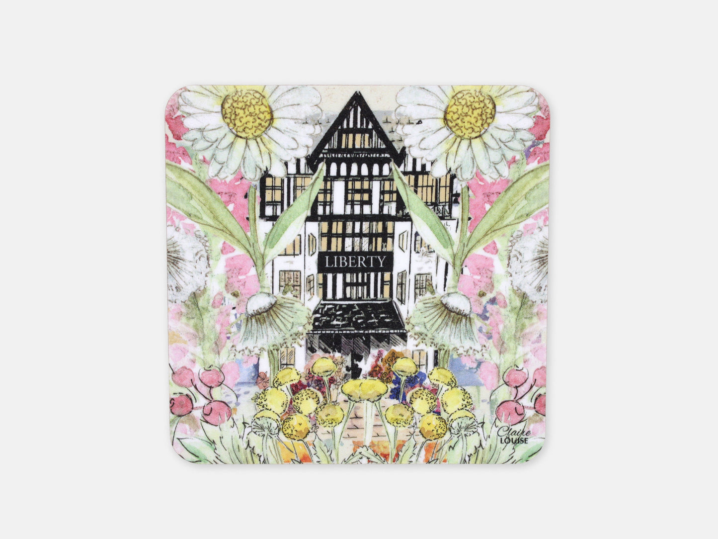Liberty In Full Bloom Drinks Coaster