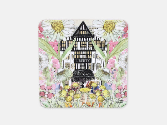 Liberty In Full Bloom Drinks Coaster
