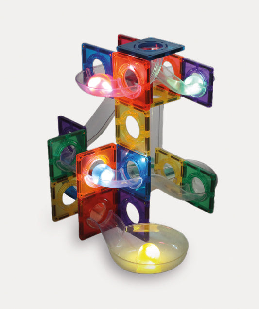 Cleverclixx Ball Run Dazzling Lights Pack Intense 100 Pieces