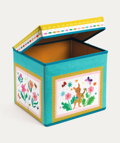 Djeco Storage Toy Box Caravan