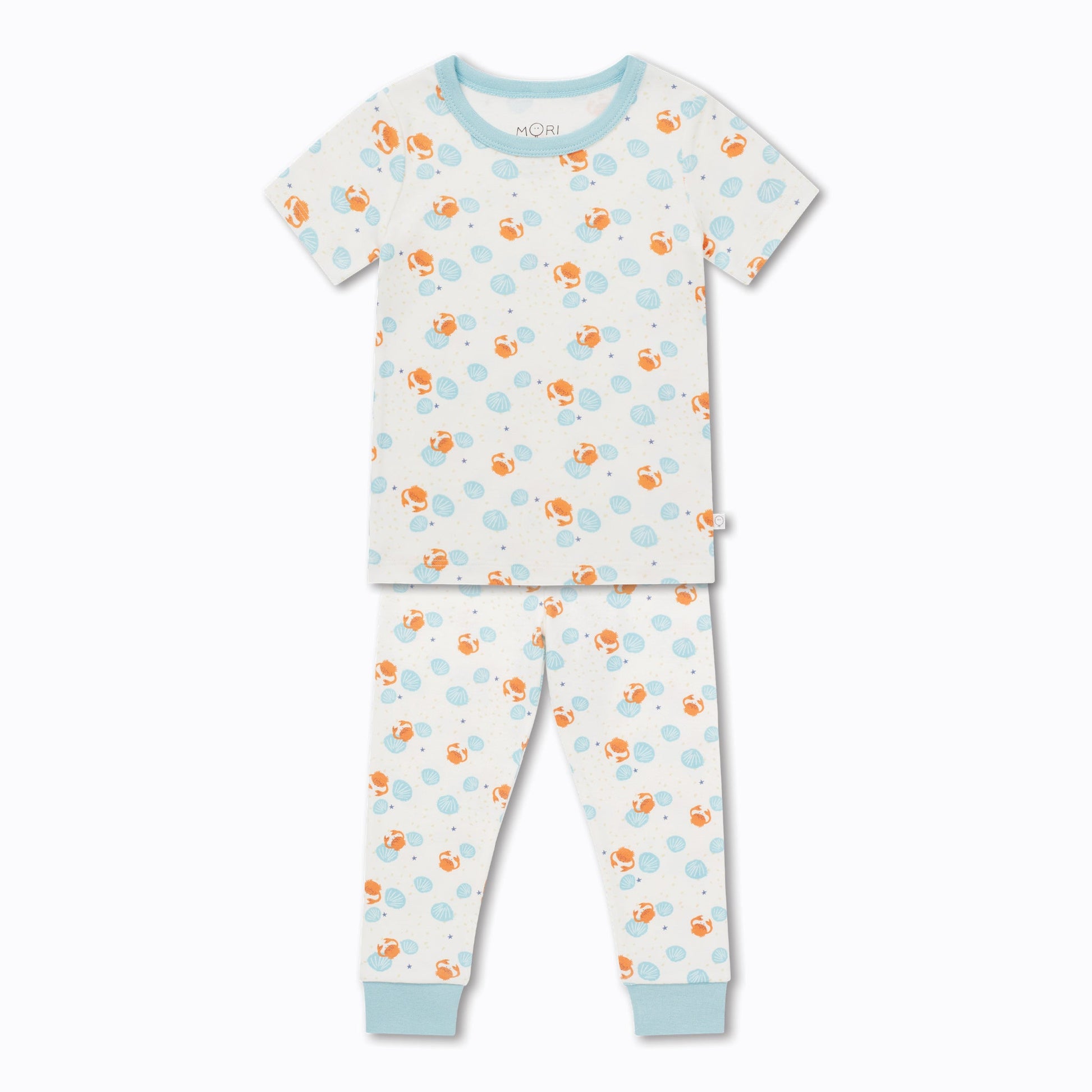 Crab & Shell Short Sleeve Pyjamas