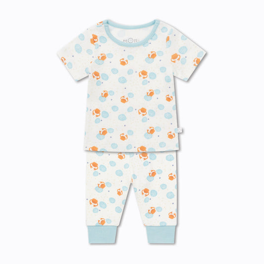 Crab & Shell Short Sleeve Pyjamas