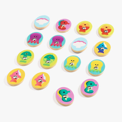 Djeco Ludo Sea 4-in-1 Games Set