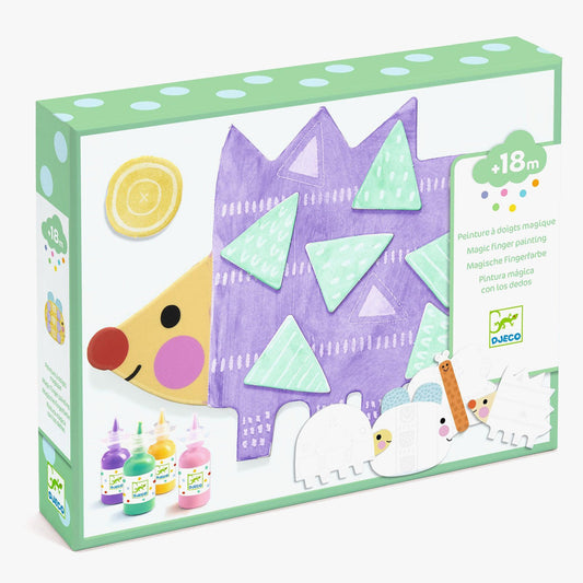Djeco Small Forms Painting Set