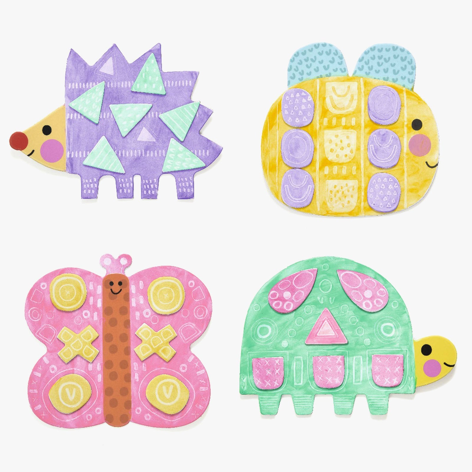 Djeco Small Forms Painting Set