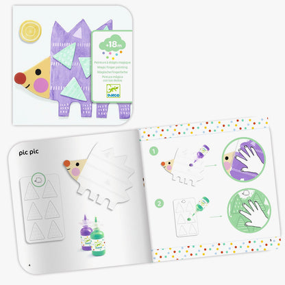Djeco Small Forms Painting Set