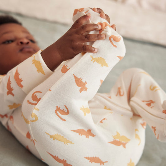 Dino Zip-Up Sleepsuit