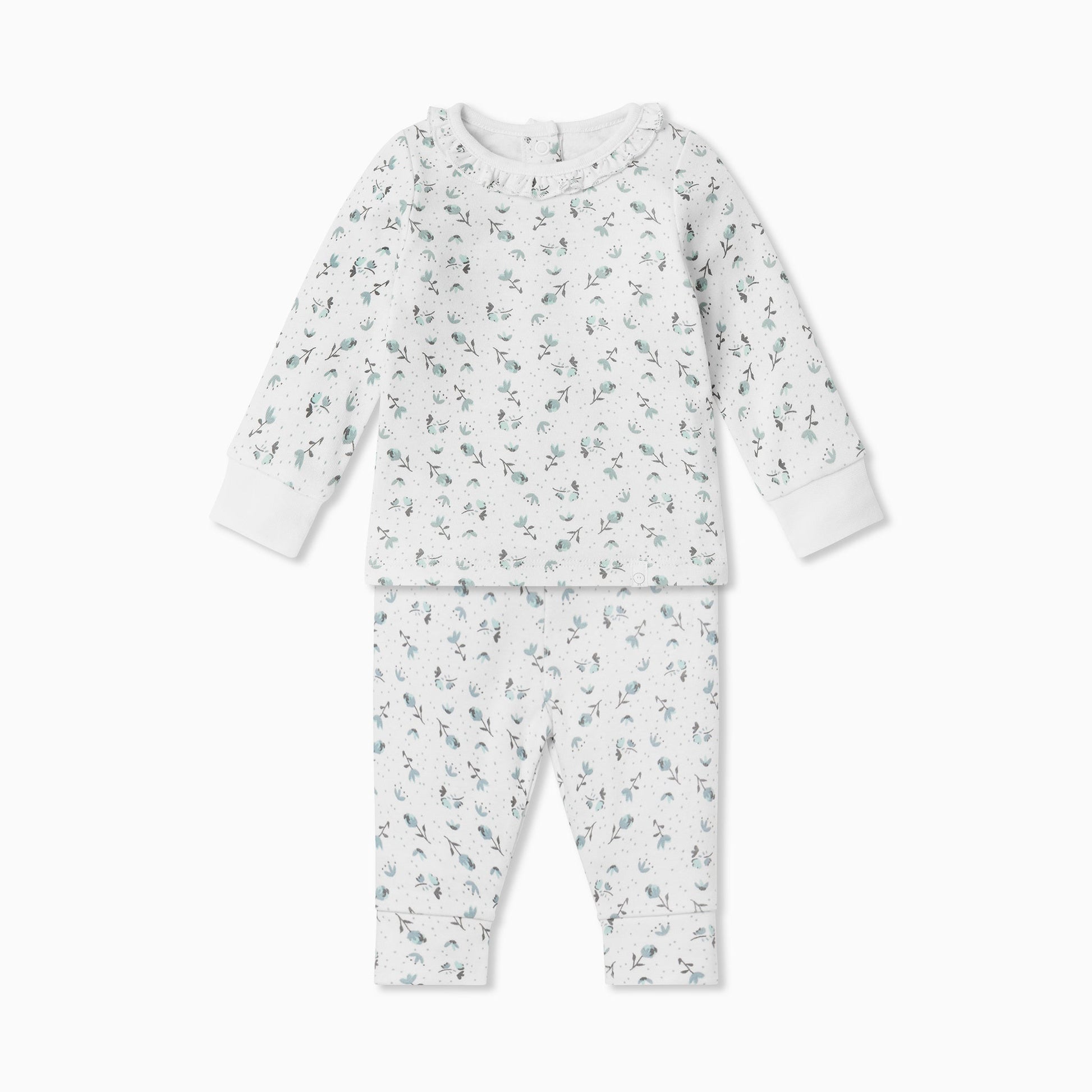 Floral Frilled Pyjamas