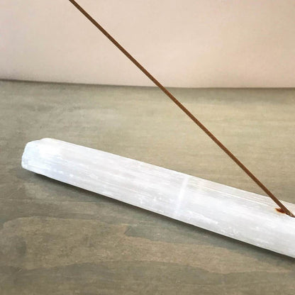 Selenite Incense Holder