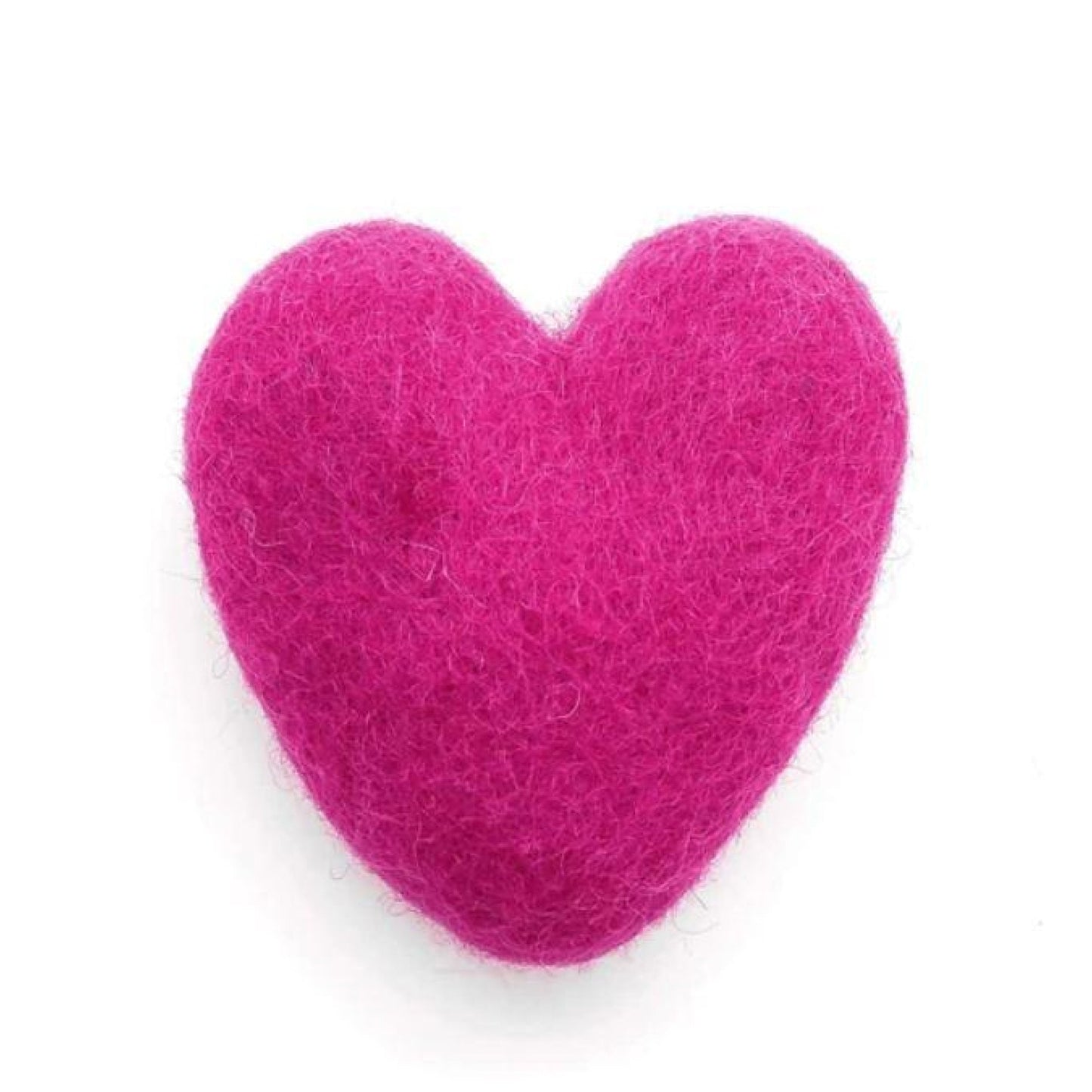 heart felt cat toy