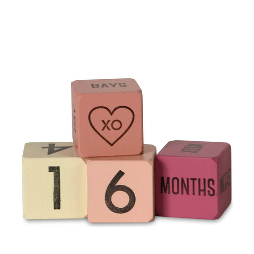 Pink Mini Age Blocks