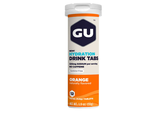 GU- Hydration Drink Tabs (Orange)