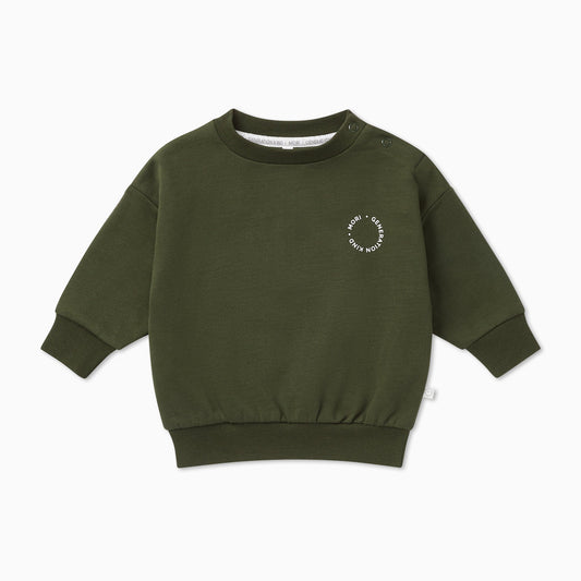 Generation Kind Oversized Sweatshirt - Khaki