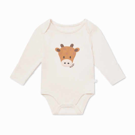 Giraffe Long Sleeve Bodysuit