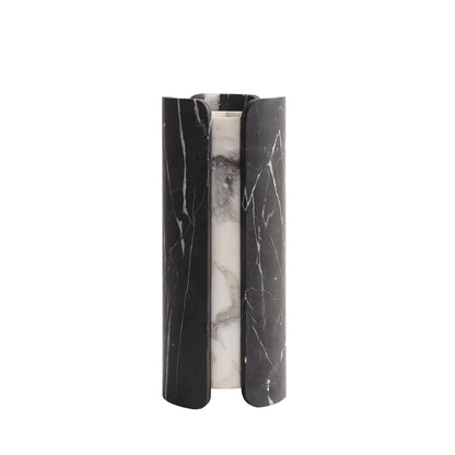 greg natale | vent vase | nero + arabescato