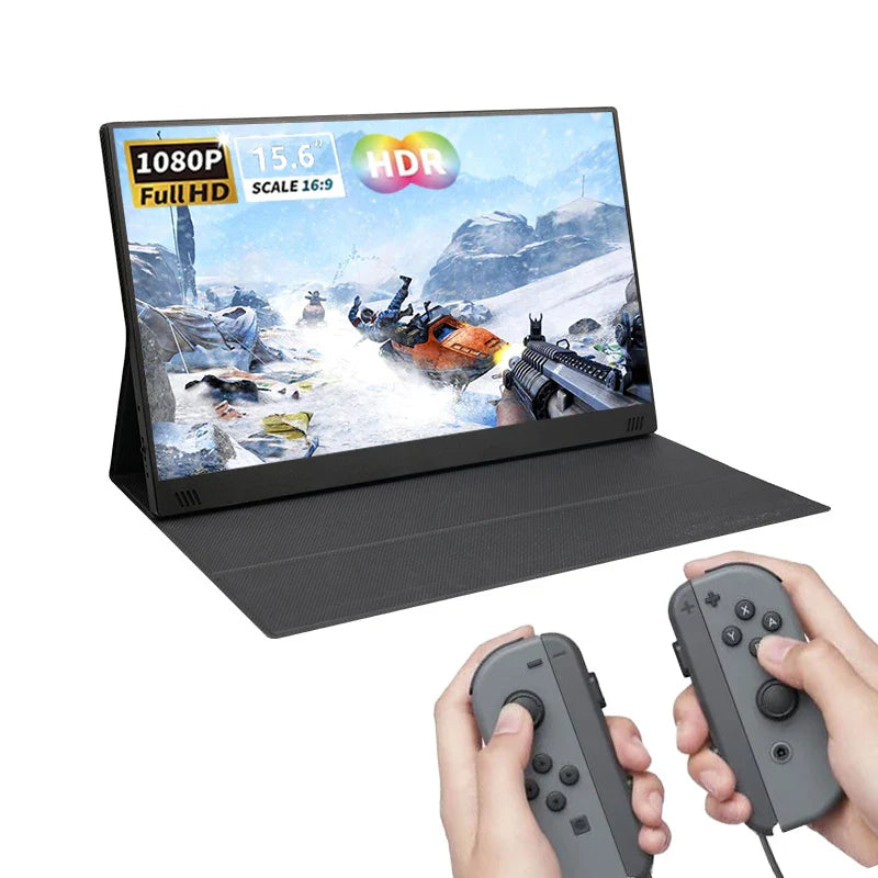 15.6 Inch 4K Portable Touch Monitor Screen USB-C Type-C LED Dual Sliding Dual Screen Laptop