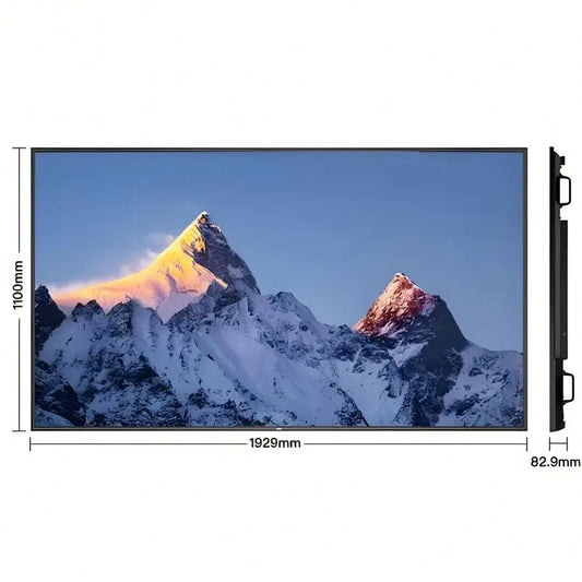 50inch Slim LCD Touchscreen Wall-Mount Digital Signage for Retail Store Shopping Mall Elevator Wayfinding IP65 Advertising