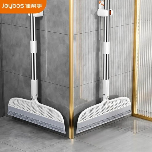 2 in 1 Silicone Removable Broom Floor Cleaning Squeegee Broom Magic Silicone Broom for Household Use
