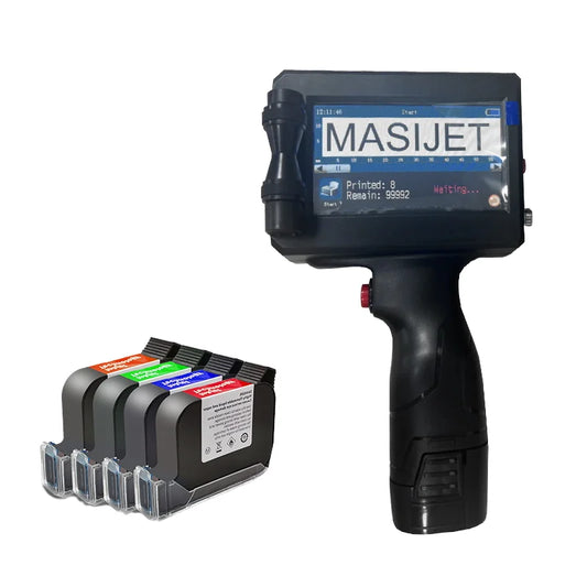 2025 Good Quality Automatic Portable Inkjet Handheld Fast Dry Ink Date Batch Code Printers for Office