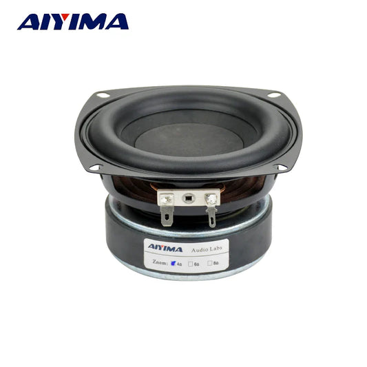 AIYIMA 1Pcs 4 Inch Subwoofer Speaker Unit HIFI 4/8 Ohm 100W Woofer Sound Speaker Home Theater Deep Bass Loudspeaeker