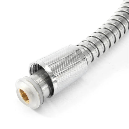 Black 1.5m/ 2m /3m G1/2 Inch High Quality Flexible Shower Hose Stainless Steel Chrome Bathroom Water Head Shower Extension Pipe