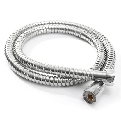 Black 1.5m/ 2m /3m G1/2 Inch High Quality Flexible Shower Hose Stainless Steel Chrome Bathroom Water Head Shower Extension Pipe
