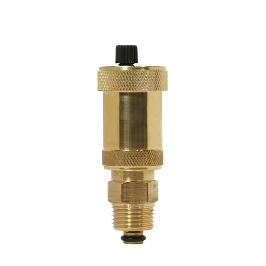 Auto Air Vent Control Bleed Valve Plug with OEM Support 1/2 Port Size -50C 100C Operating Temp. for Radiator Heating System