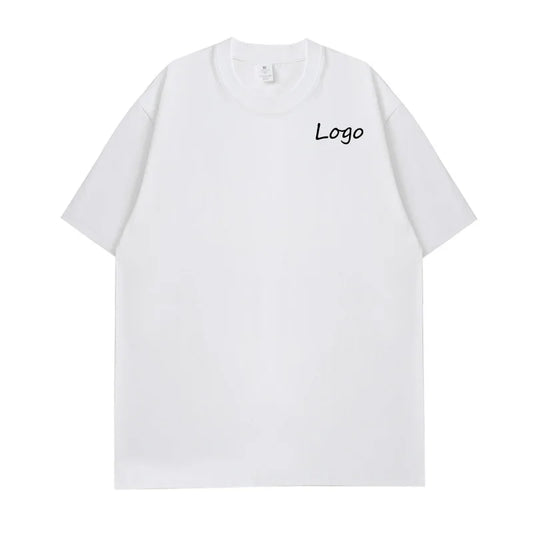2026 Hot Selling Customize Color and Logo Multi-Color Breathable Cotton Fabric Tshirt Men's Round Neck Loose-Fit Fashion T-Shirt
