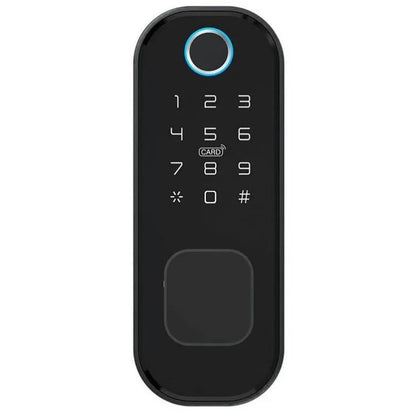 Digital Glass Door Smart Lock Fingerprint Tuya WIFI Remote Hotel Smart Door Lock Digital Smart Lock Front Door Key Ic Card